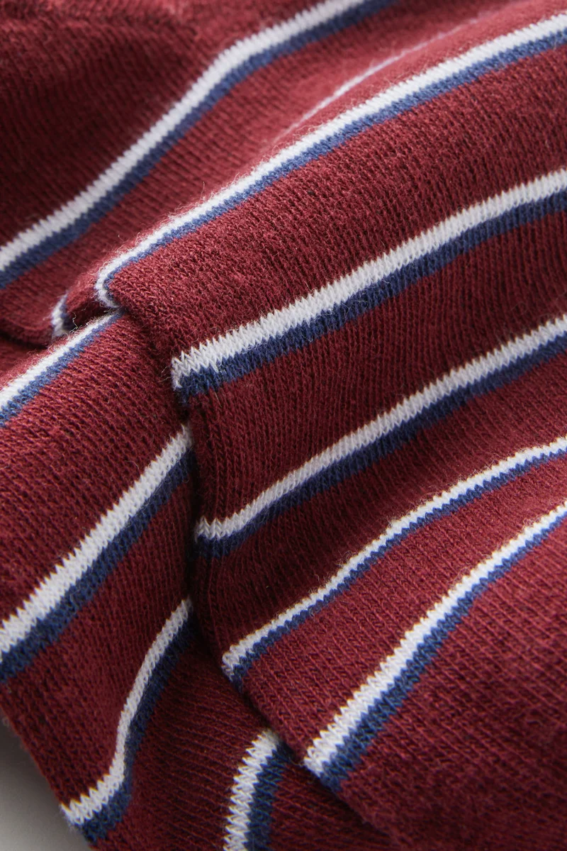 روبي Stripe Mid Crew Sock